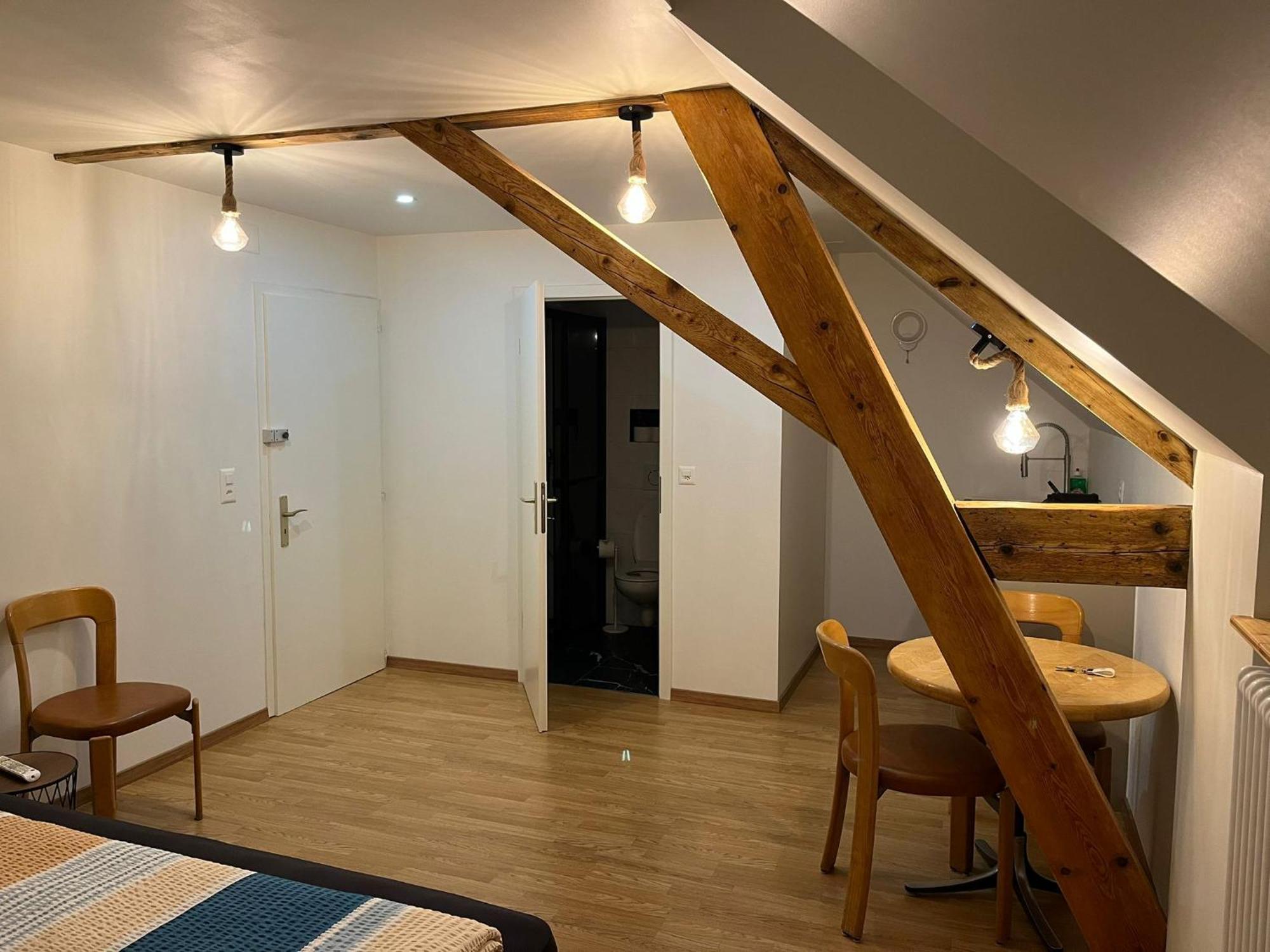 Studio Cosy Au Centre De Couvet Exteriér fotografie